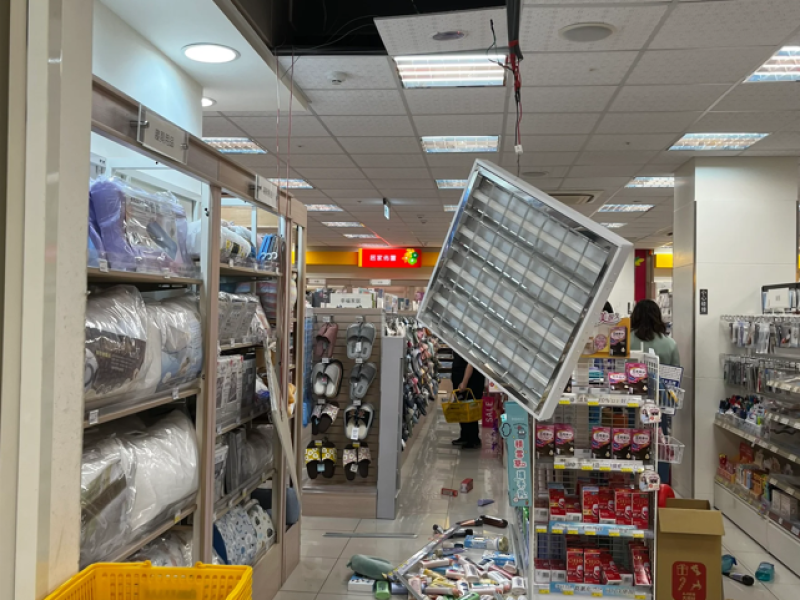 台東縣發生規模6.1地震 台東市區陸續傳出災情